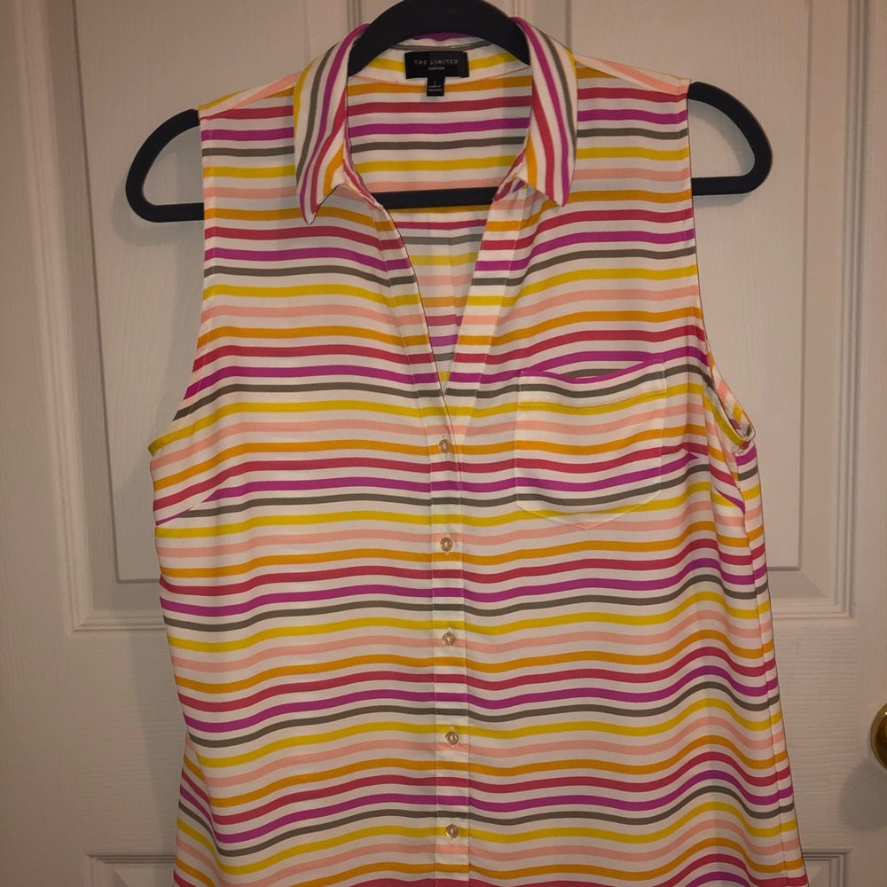 The Limited Multicolor “Ashton” Tank, large